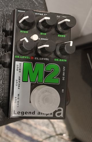 Pedal previo AMT Legend Amps M2 jcm800