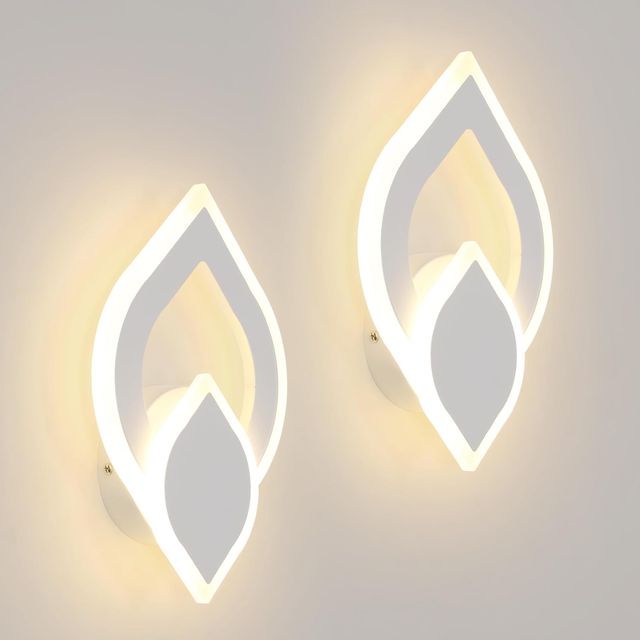 Lámparas de Pared Apliques LED 2 Piezas