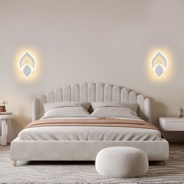 Lámparas de Pared Apliques LED 2 Piezas