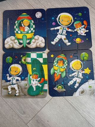 Puzzle Astronauta Eurekakids
