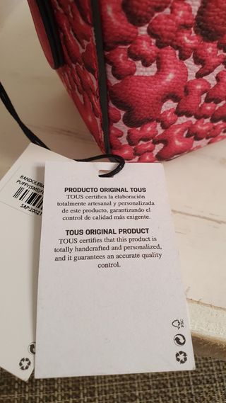 Bolso Tous bandolera fucsia