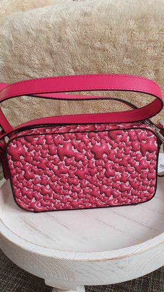 Bolso Tous bandolera fucsia