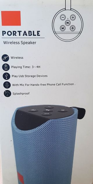 Altavoz Bluetooth T&G Rojo 5W