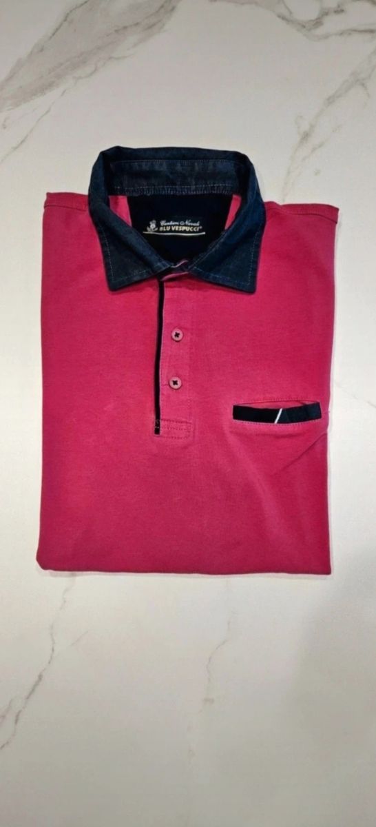 Polo Uomo Rosa Tg.M