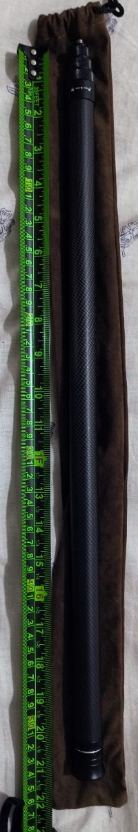 Palo de carbono selfie con funda