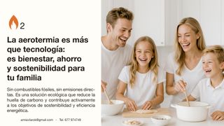 Instalación Aerotermia. Consumo -80%