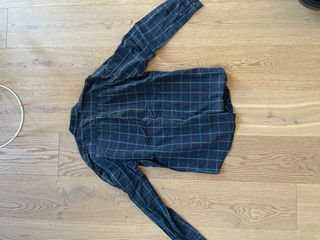 Camisa COS cuadros azul-verde Talla S