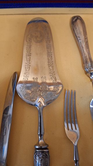 Cubiertos plata 800 - 13 piezas