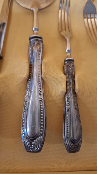Cubiertos plata 800 - 13 piezas