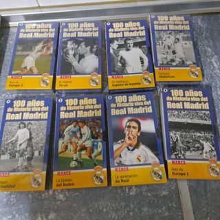 8 DVDs Real Madrid - 100 Años