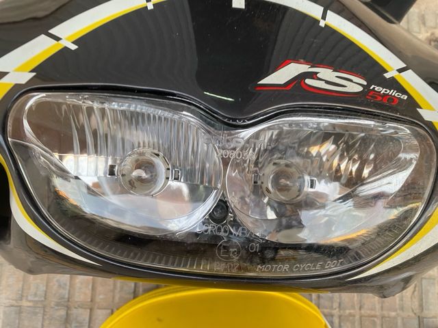 Carenado frontal Aprilia RS 50 amarillo