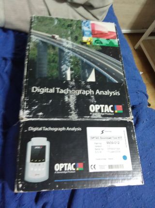 Optac: Descarga tacógrafo