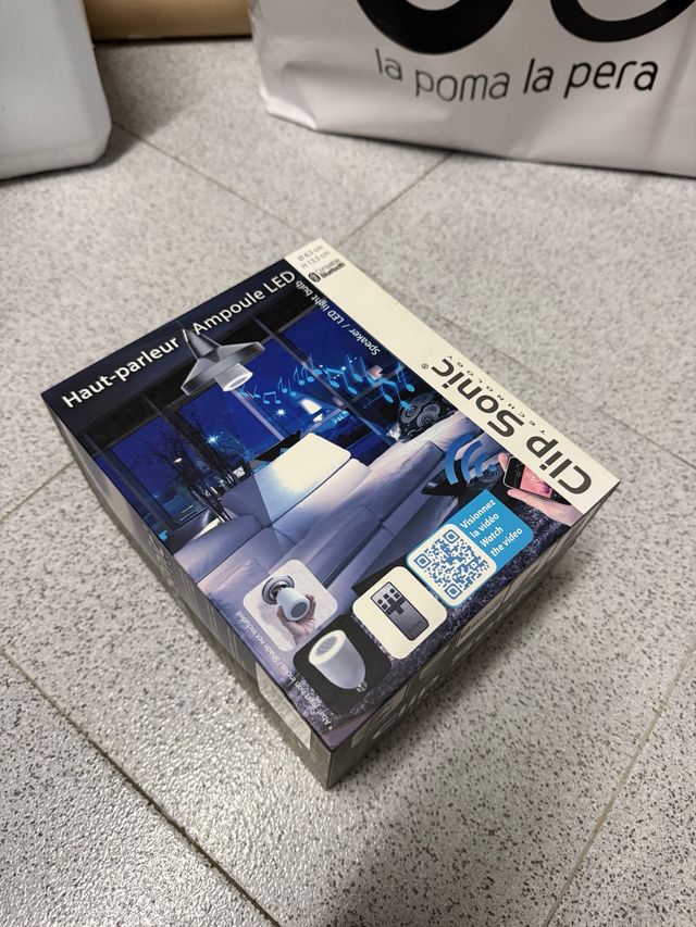 Clip Sonic - Luz LED con altavoz