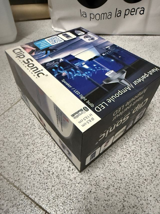 Clip Sonic - Luz LED con altavoz