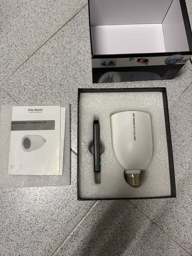 Clip Sonic - Luz Altavoz LED
