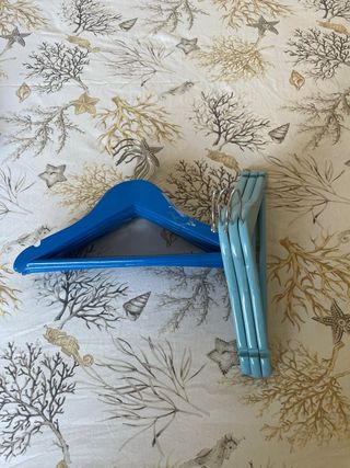 9 Appendiabiti Ikea blu - azzurro