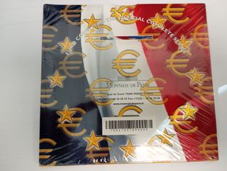 Colección estuche euro set monedas Francia 2004