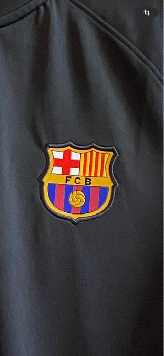 Sudadera Nike FCB negra-Talla 158-170cm/13-15 años