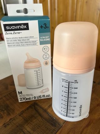 Biberones Suavinex Zero.Zero 270ml 