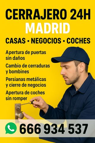 Cerrajero 24h Madrid ...