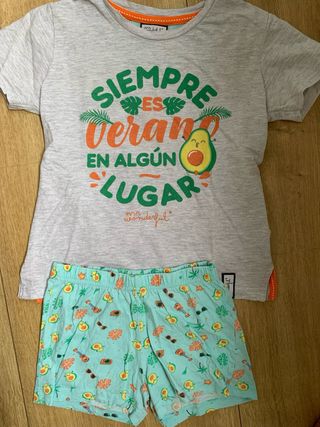 Pijama Mr. Wonderful verano 4 años