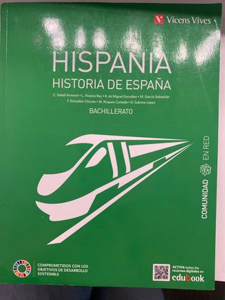 HISPANIA HISTORIA DE ESPAÑA BACHILLER