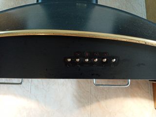 Campana extractora Teka negra