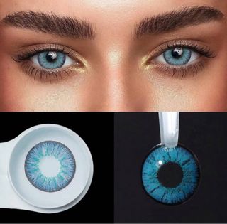 Lentillas azules