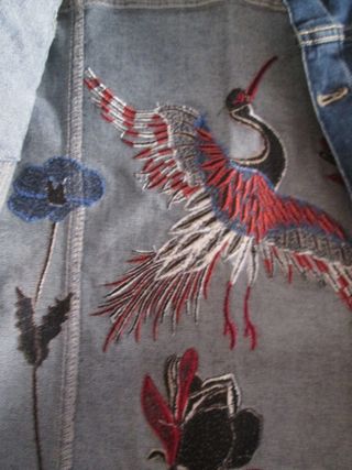 CAZADORA VAQUERA BORDADA MADE IN ITALY