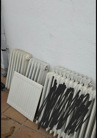 Radiadores antiguos hierro