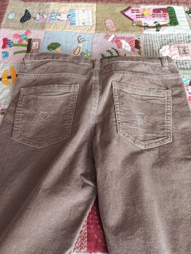 Pantalones pana marrón - Talla 13-14