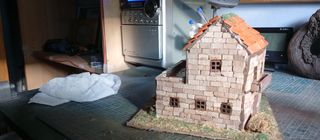 Maqueta casa pueblo - Artesanal