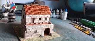 Maqueta casa pueblo - Artesanal