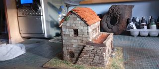 Maqueta casa pueblo - Artesanal