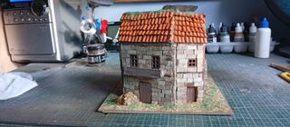 Maqueta casa pueblo - Artesanal