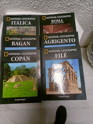 39,Libros, National Geographic, Arqueología 