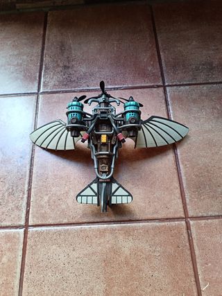 Avión steampunk juguete
