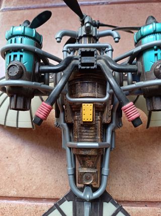 Avión steampunk juguete