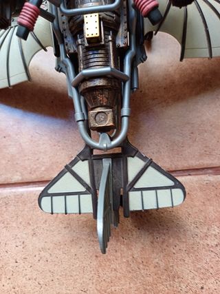 Avión steampunk juguete