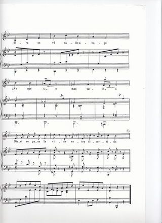 Cuatro piezas de Enrique Granados para canto/piano