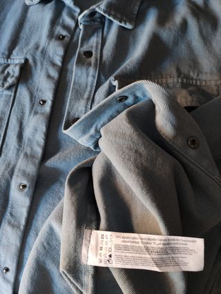 Cazadora vaquera ligera azul Pull&bear