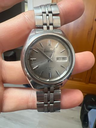 Reloj Seiko 5 Actus plateado