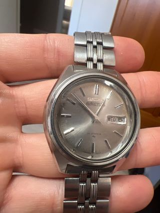 Reloj Seiko 5 Actus plateado