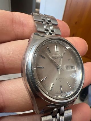 Reloj Seiko 5 Actus plateado