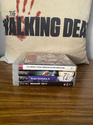 3 juegos PS3: Gran Turismo 6, MotoGP 10/11, TNA