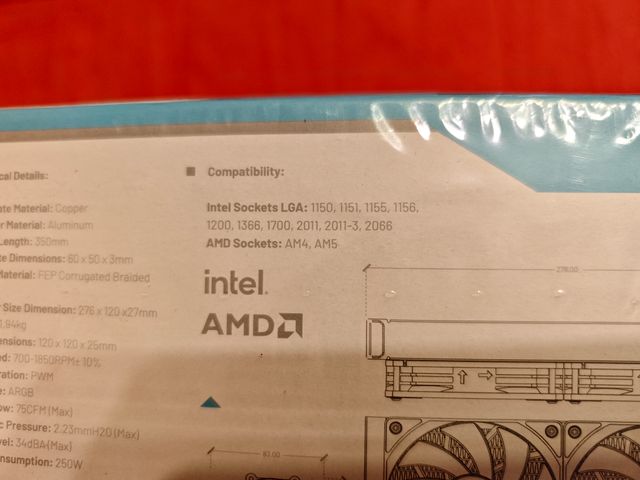 Valkyrie Jarn 240 ARGB: dissipatore CPU