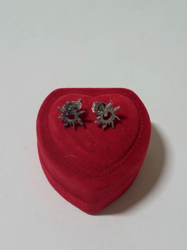 Conjunto Sol - Colgante y Pendientes