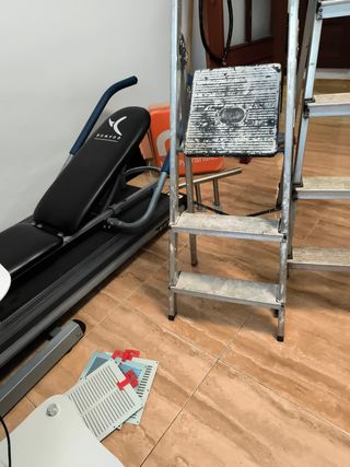 3 Escaleras de Aluminio