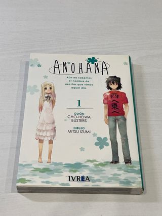 Lote de manga AnoHana 1,2y3