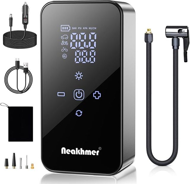 Mini inflador eléctrico Nekhmer